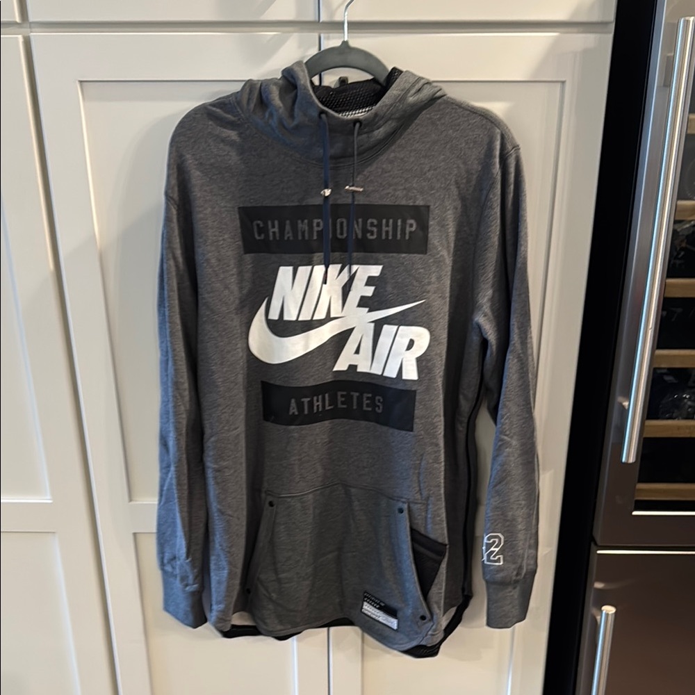 Nike Gray Hoodie with Star Lining